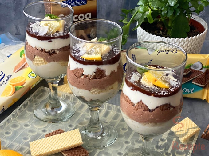 Kokos-Zitronen-Dessert – Dessert im Glas