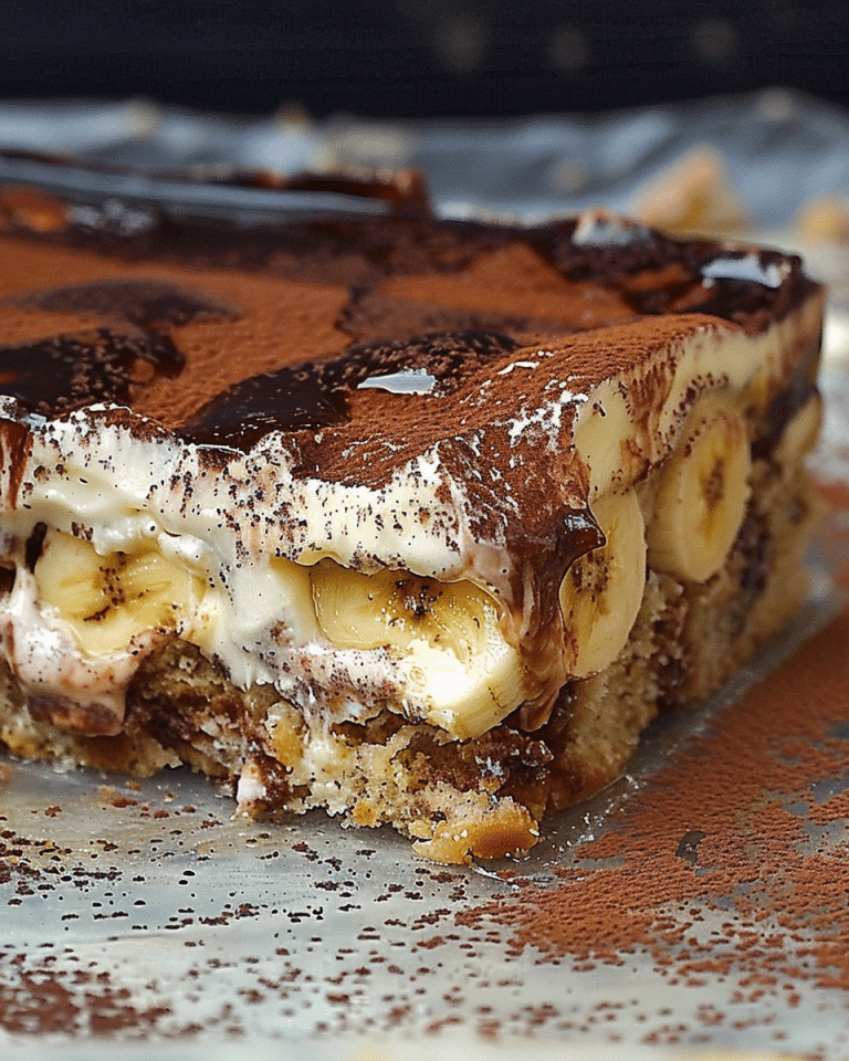 “Verführerisches Bananen-Tiramisu”