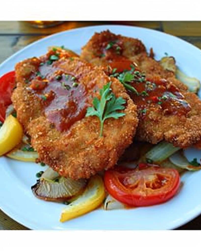 Zigeuner Schnitzel Aus Dem Ofen Yum Kuchen