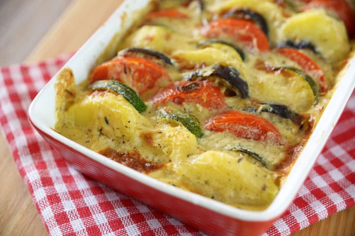 TOMATEN – ZUCCHINI – AUFLAUF