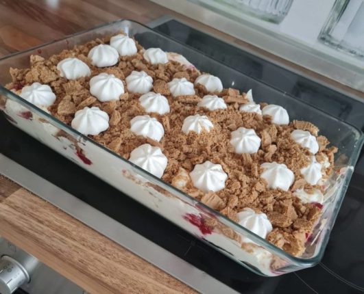 Apfelkuchen mit Vanillepudding - Yum Kuchen