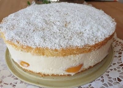 Sahne- Quark-Torte