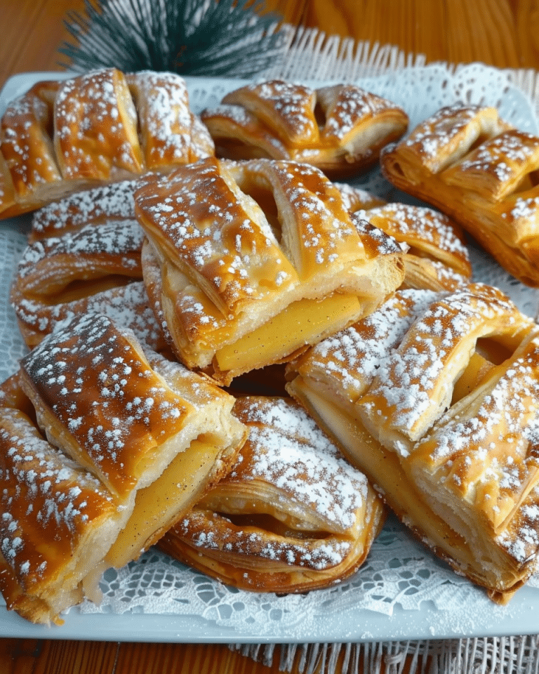 Apfeltaschen mit Eierlikör Apfelfüllung