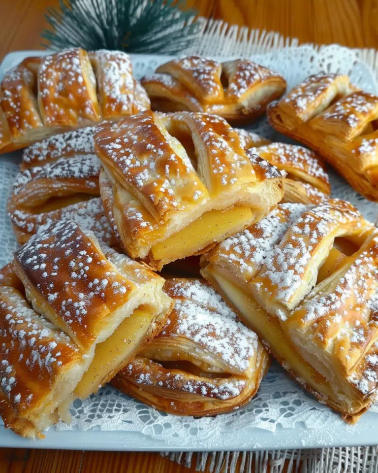 Apfeltaschen mit Eierlikör Apfelfüllung