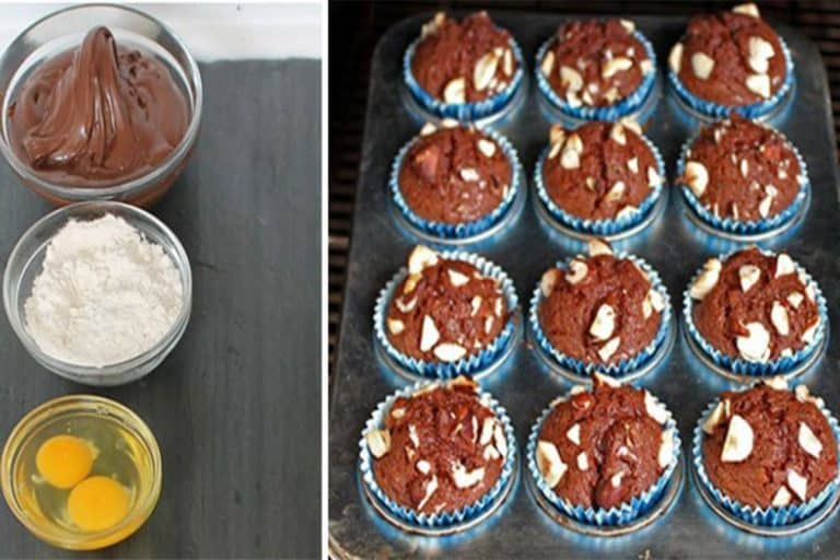 Die beste Nutella-Muffins