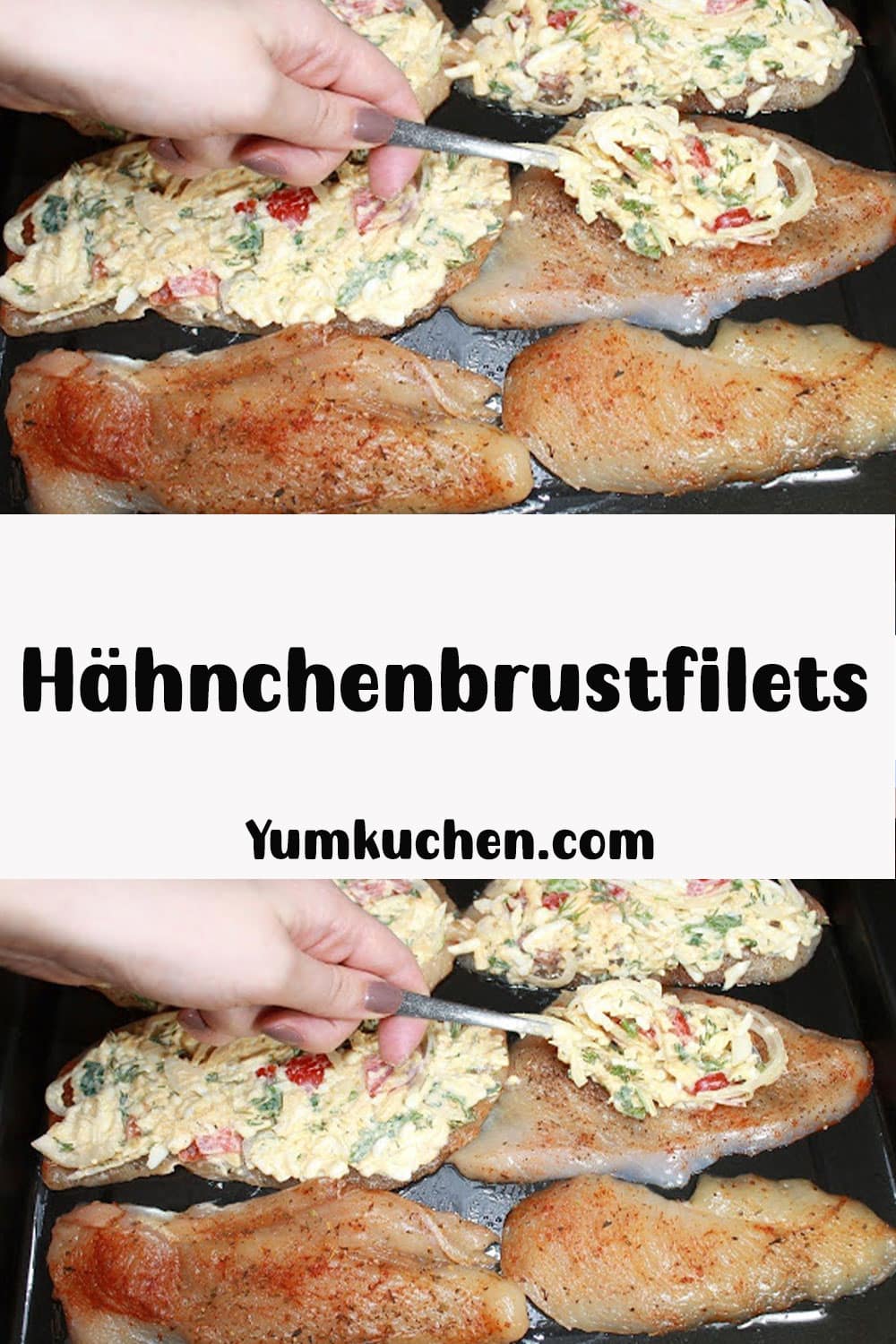 Hähnchenbrustfilets aus dem Backofen