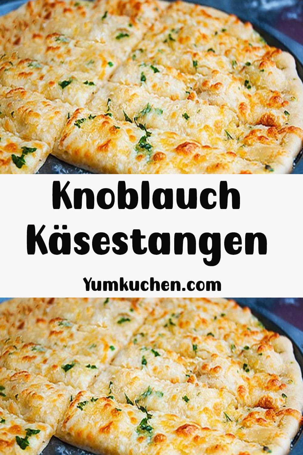 Knoblauch-Käsestangen