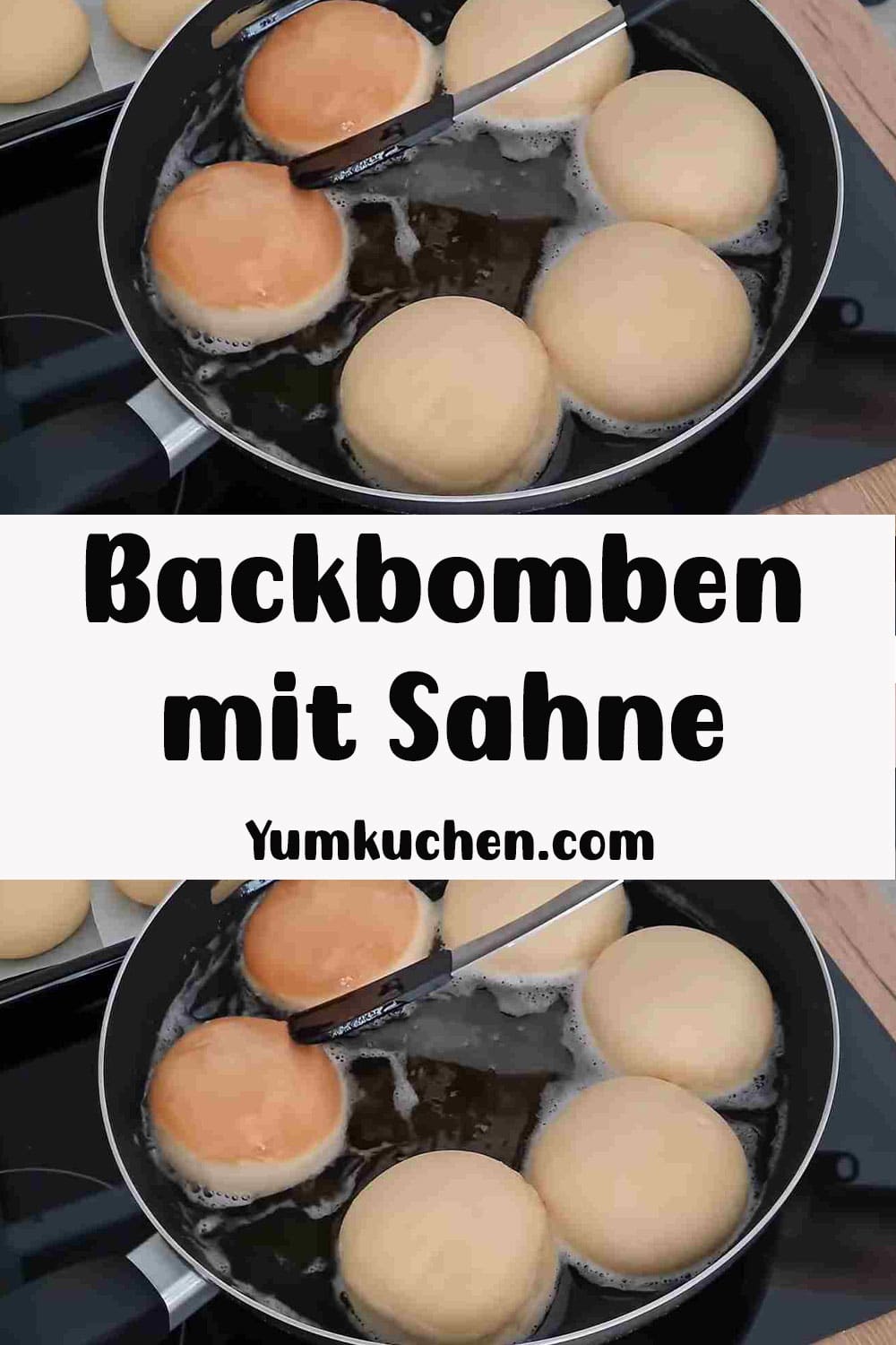 Backbomben mit Sahne