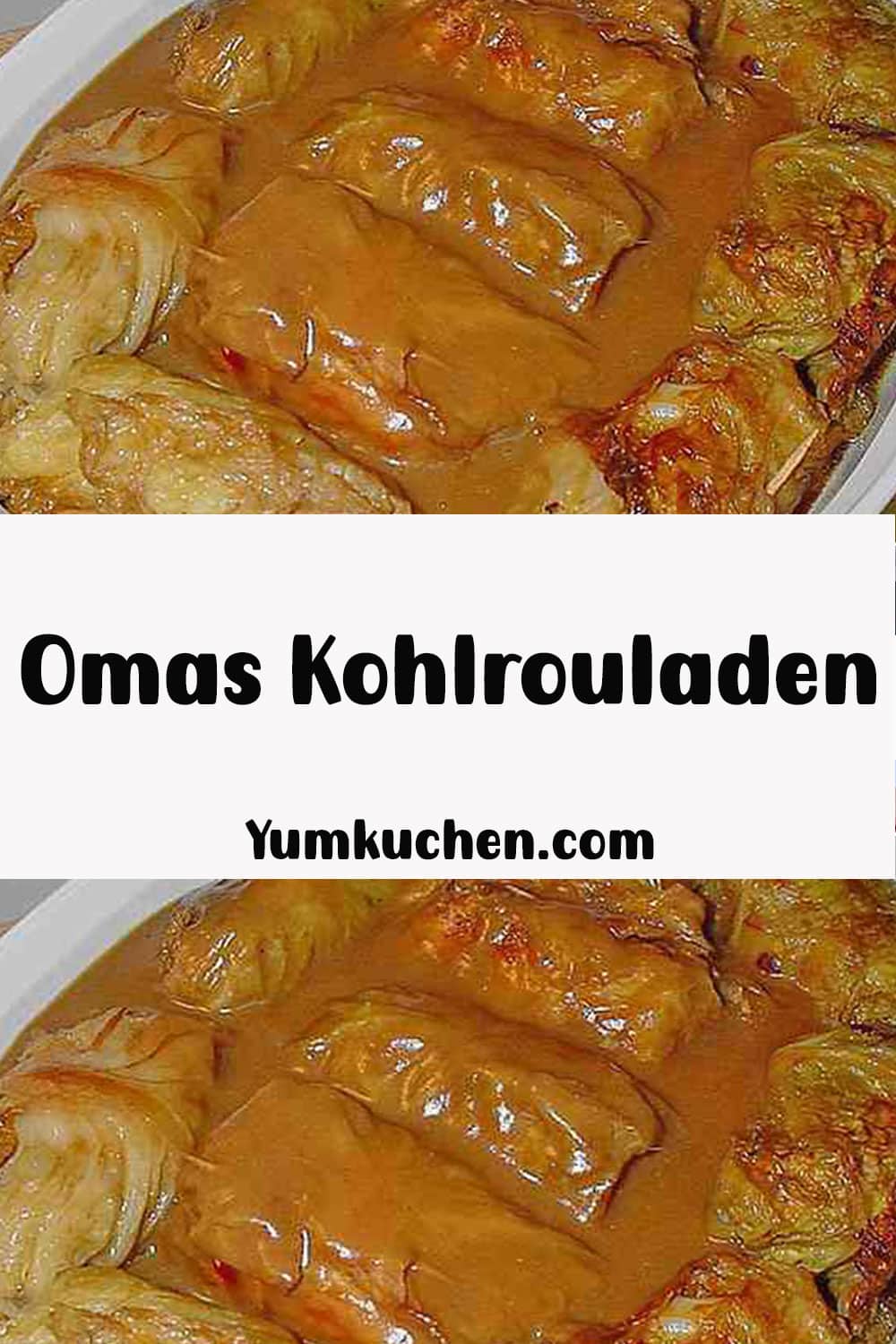 Omas Kohlrouladen