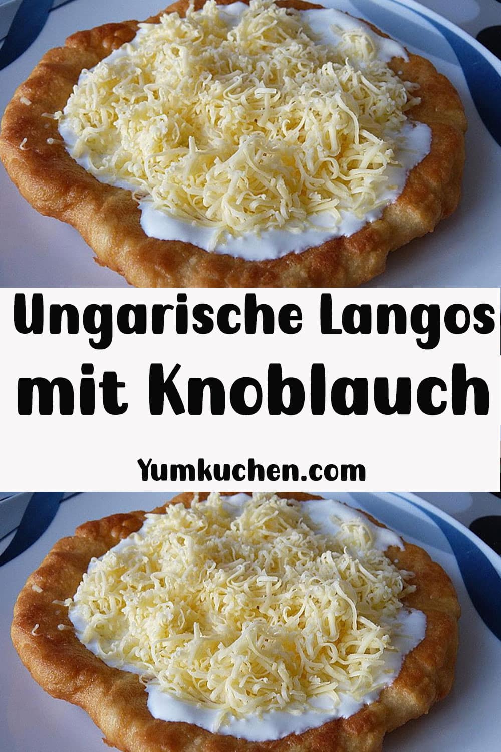 Ungarische Langos mit Knoblauch