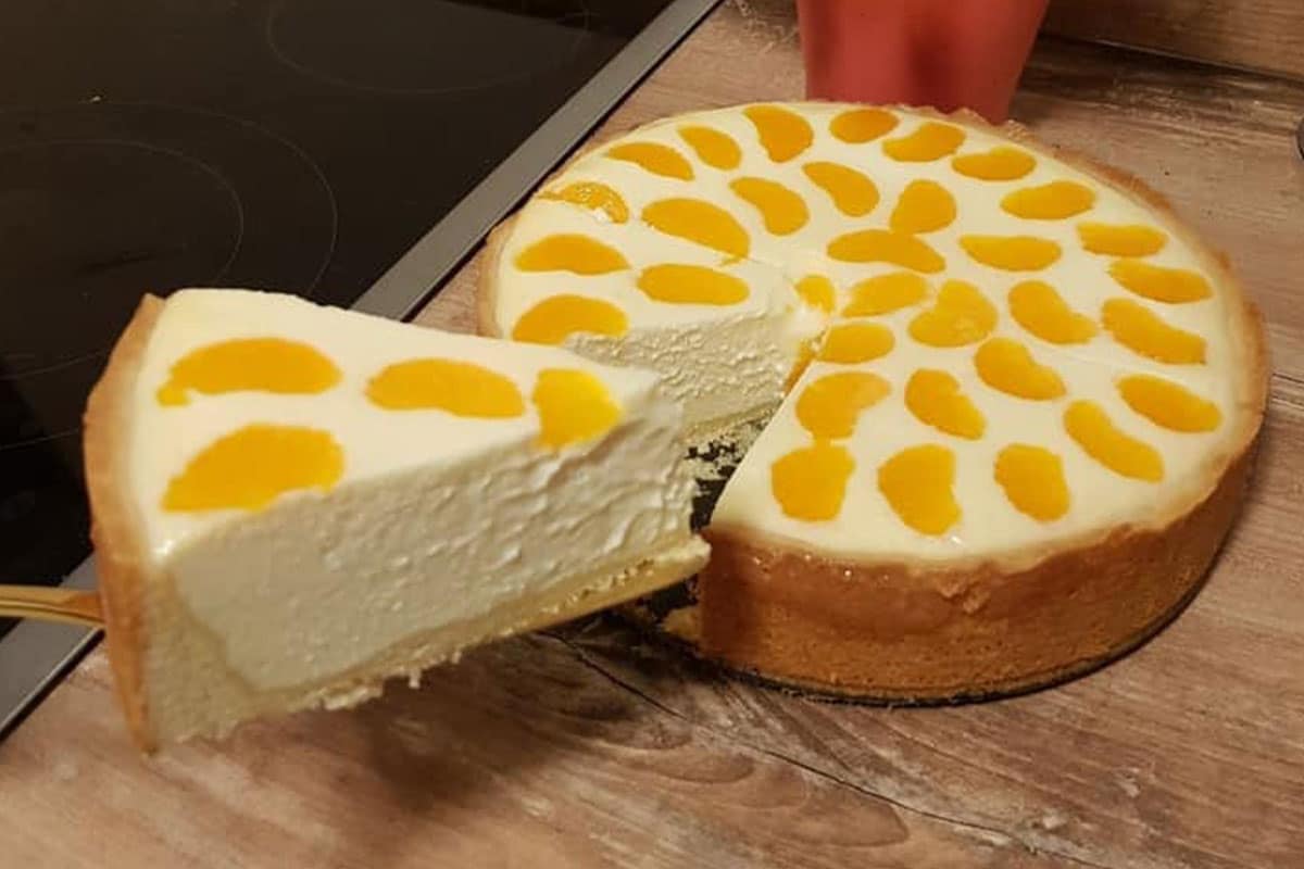 Kässekuchen mit Mandarinen Rezept