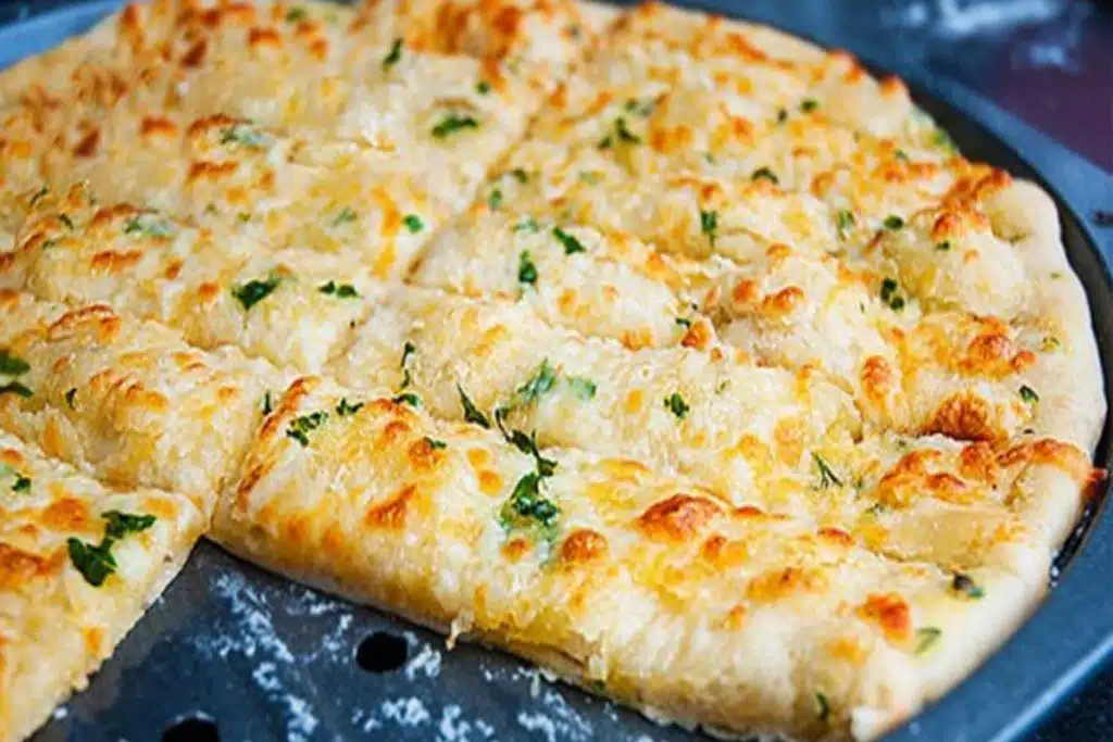 Knoblauch-Käsestangen