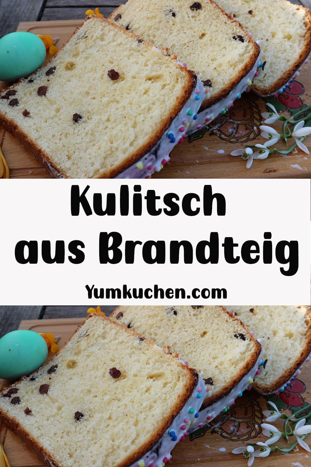 Kulitsch aus Brandteig