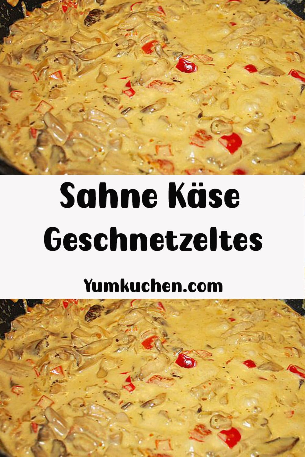 Sahne Käse Geschnetzeltes