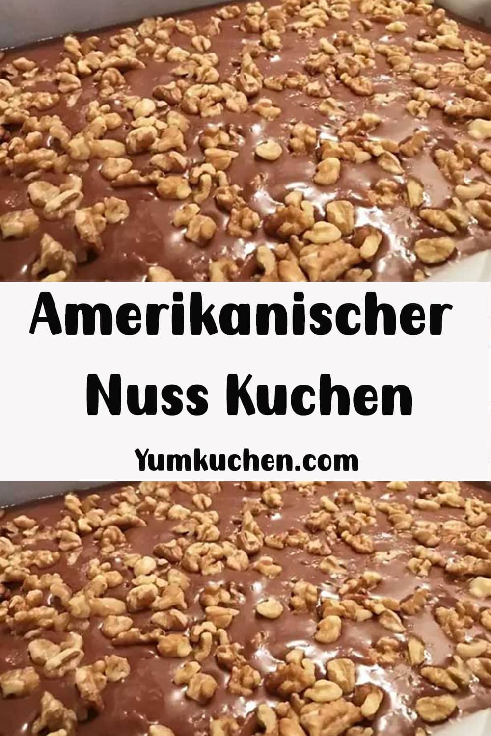 Amerikanischer Nuss Kuchen