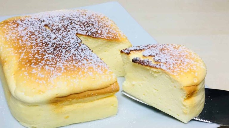 Käsekuchen ohne Boden in 2 Minuten zubereitet !