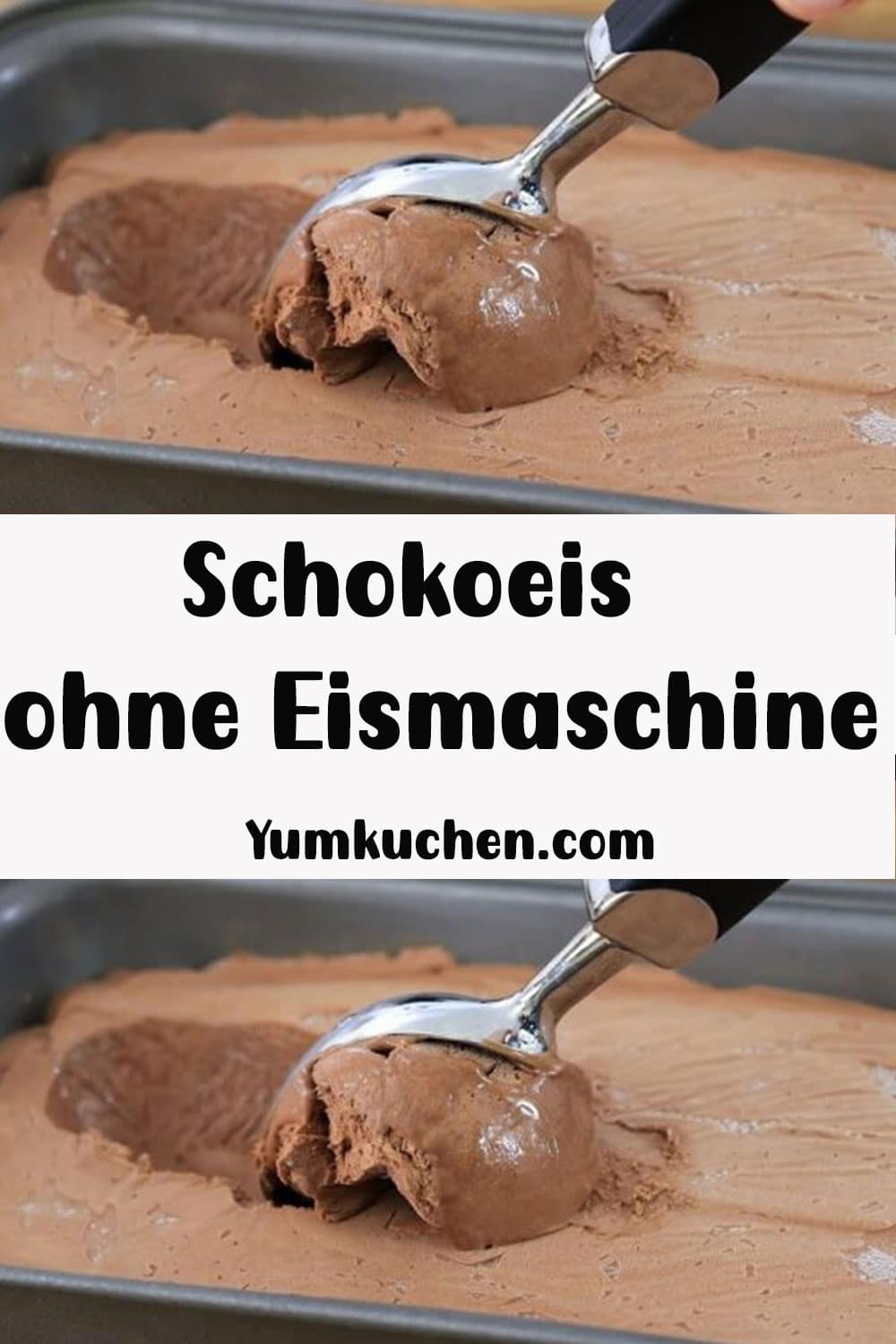 Schokoeis ohne Eismaschine