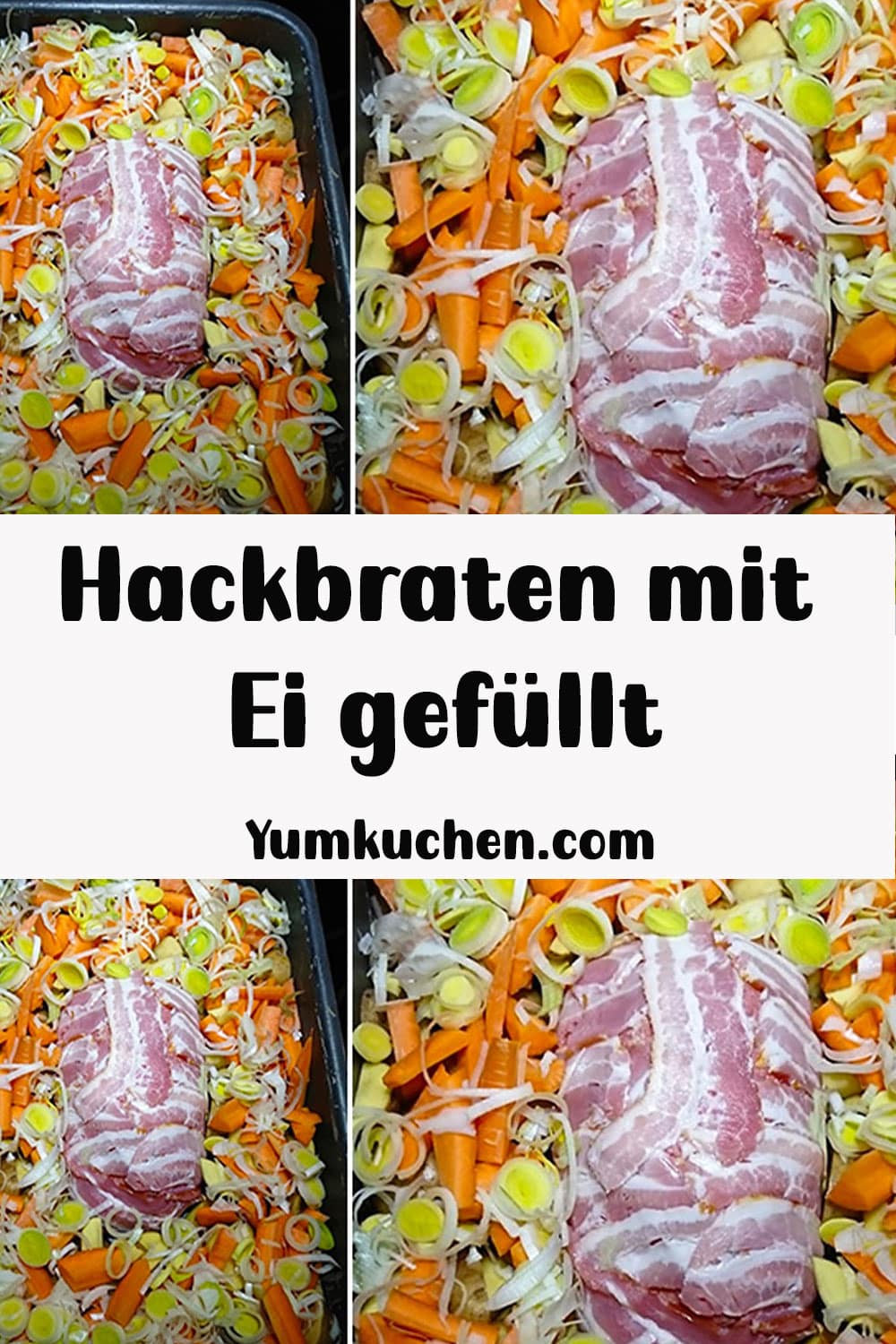 Hackbraten mit Ei