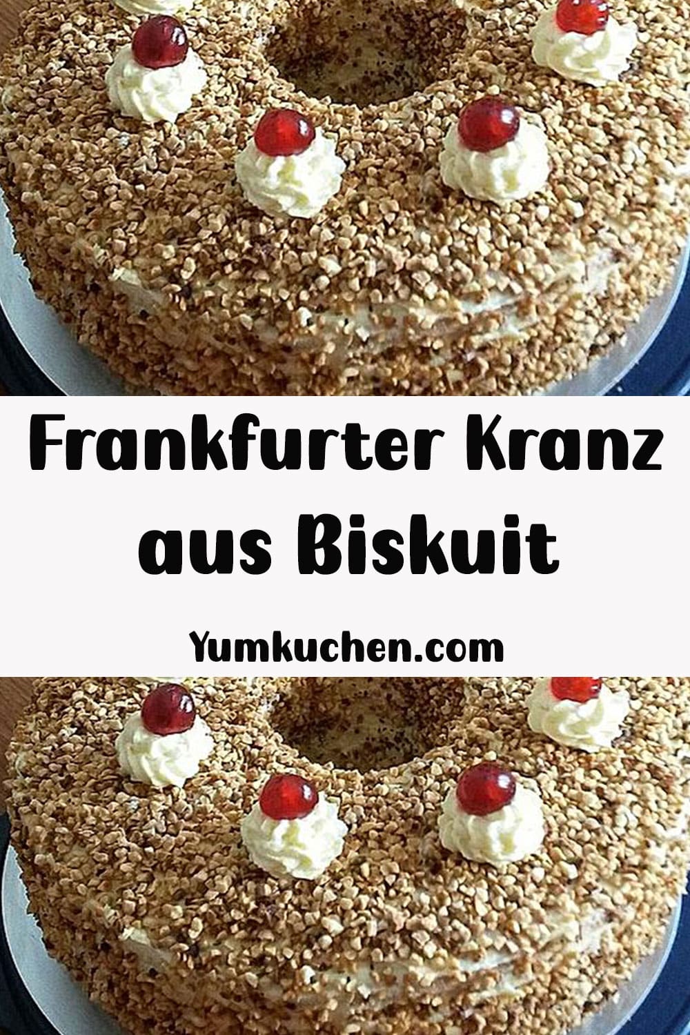 Frankfurter Kranz aus Biskuit