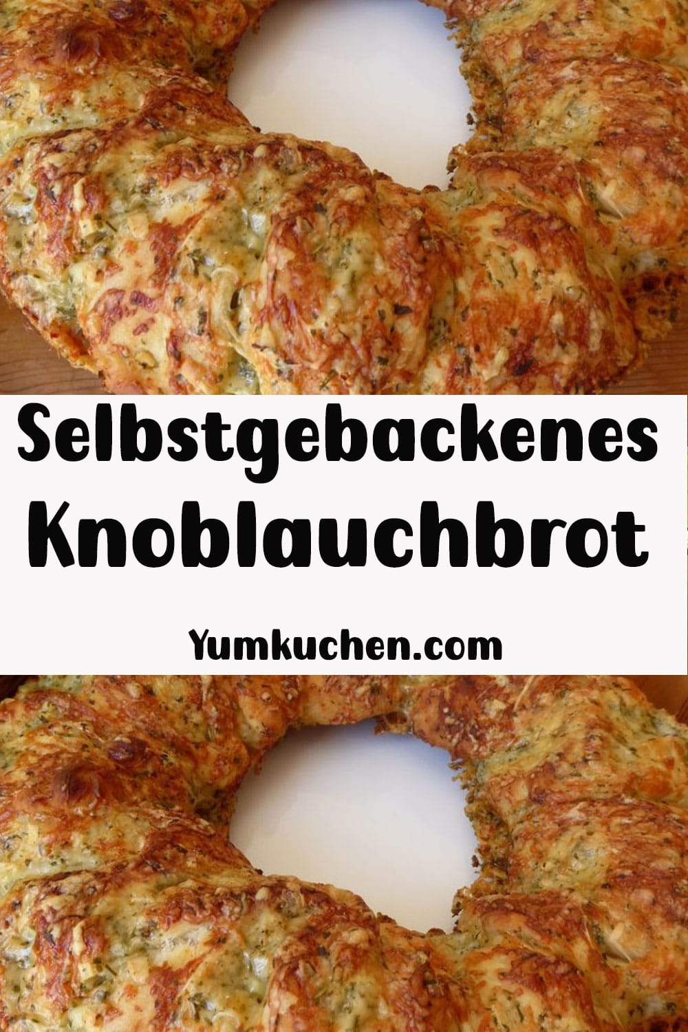 Selbstgebackenes Knoblauchbrot