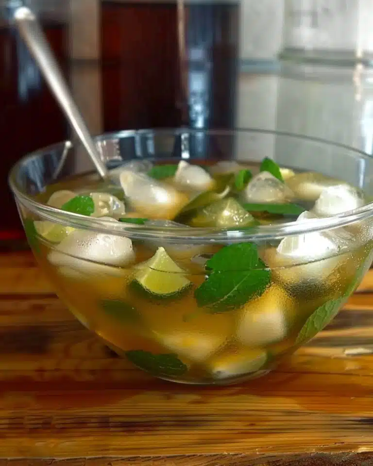 Caipirinha Bowle Rezept, das Zeug macht wirklich süchtig!