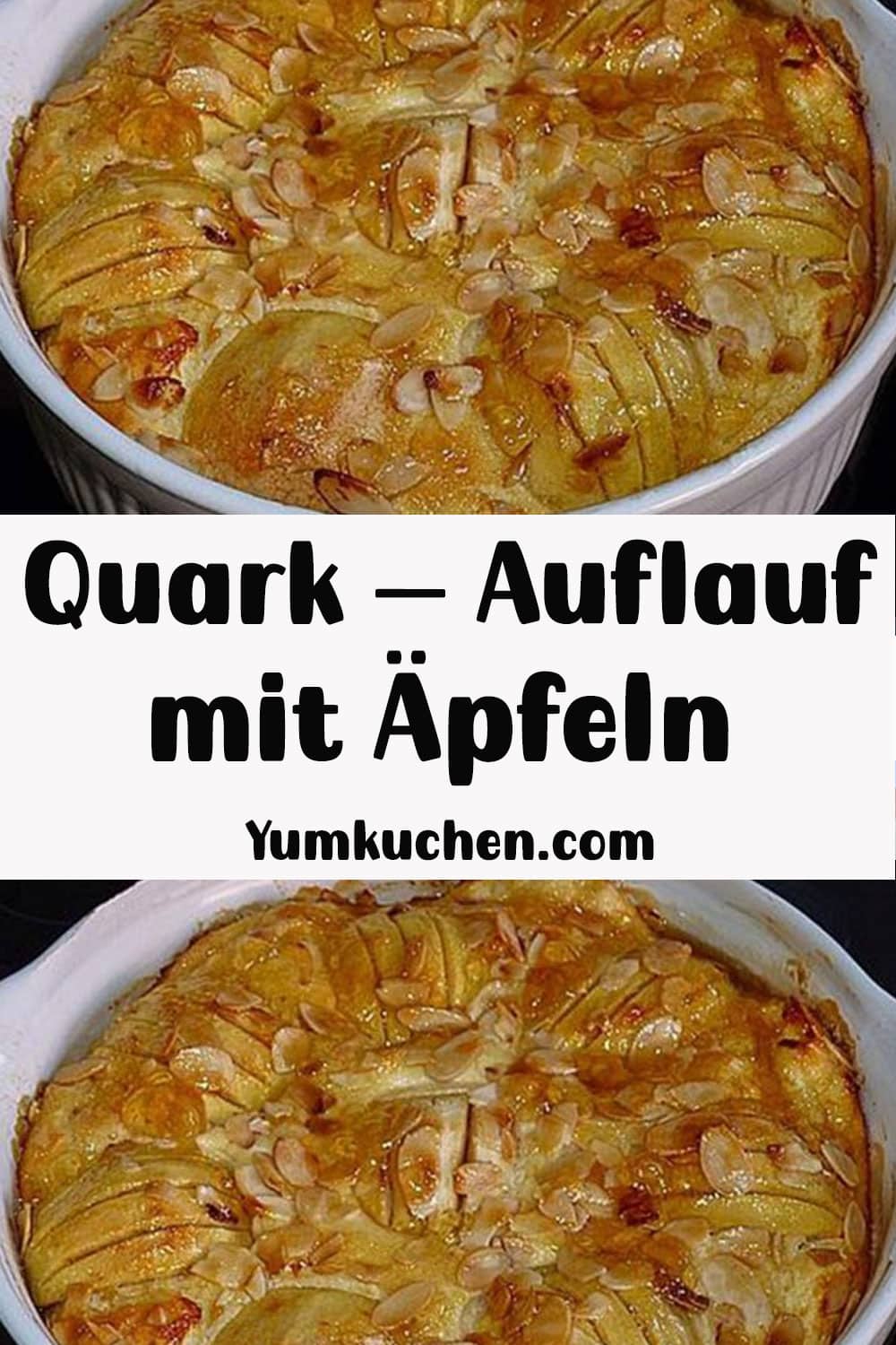 Quark-–-Auflauf-mit-Äpfeln