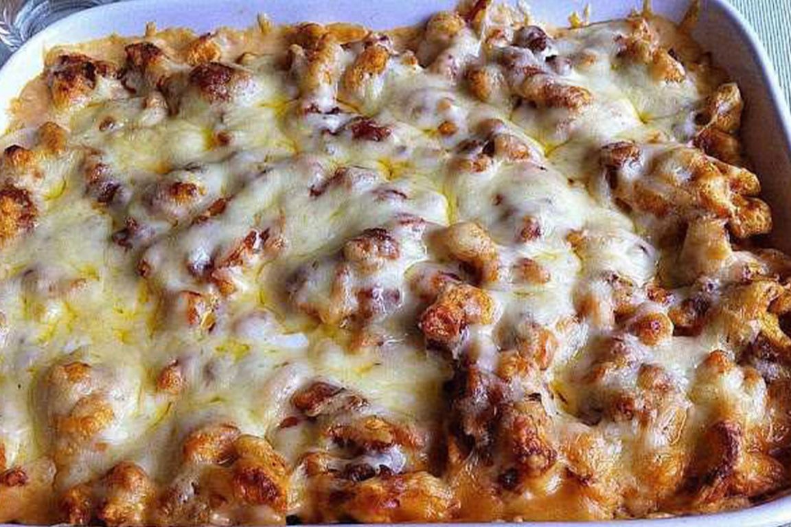 Schwäbischer Hackauflauf mit Knoblauch - Yum Kuchen