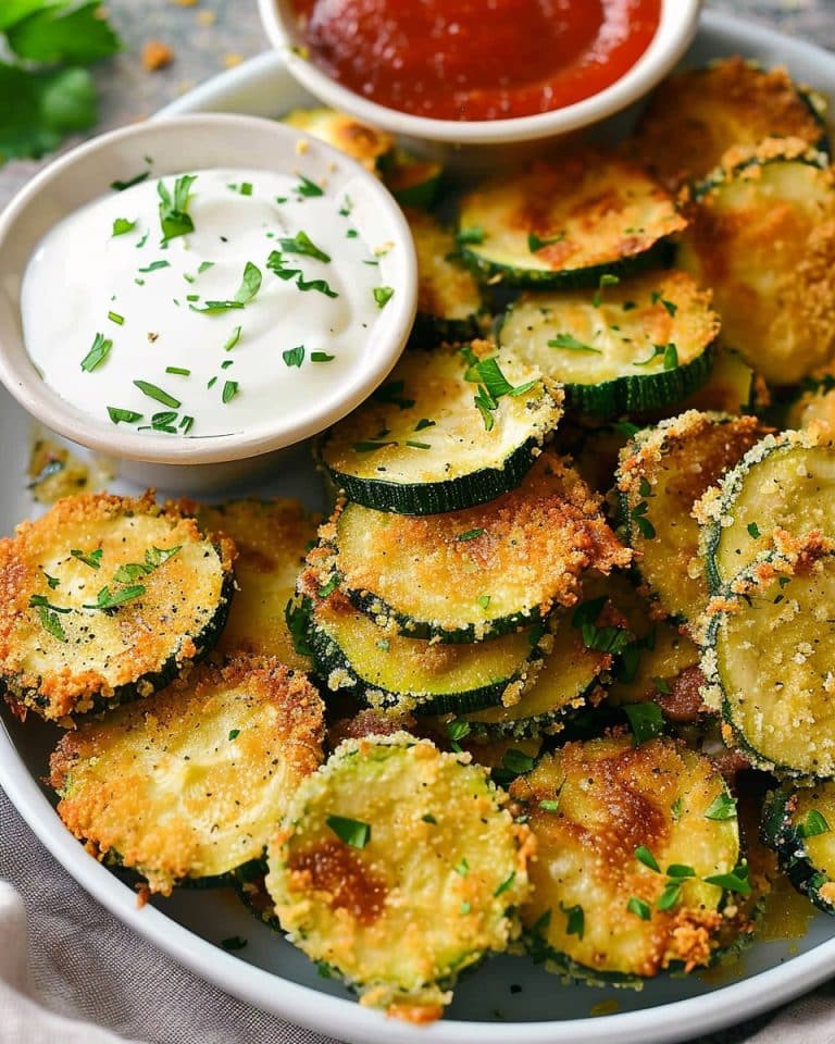 Zucchinischeiben Rezept Mit Knoblauch Und Saurer Sahne Überbacken