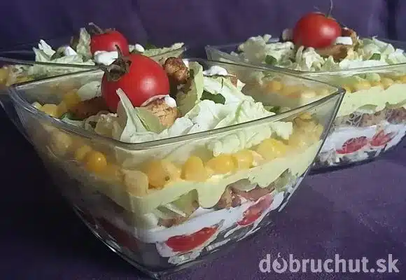 China-Schichtsalat