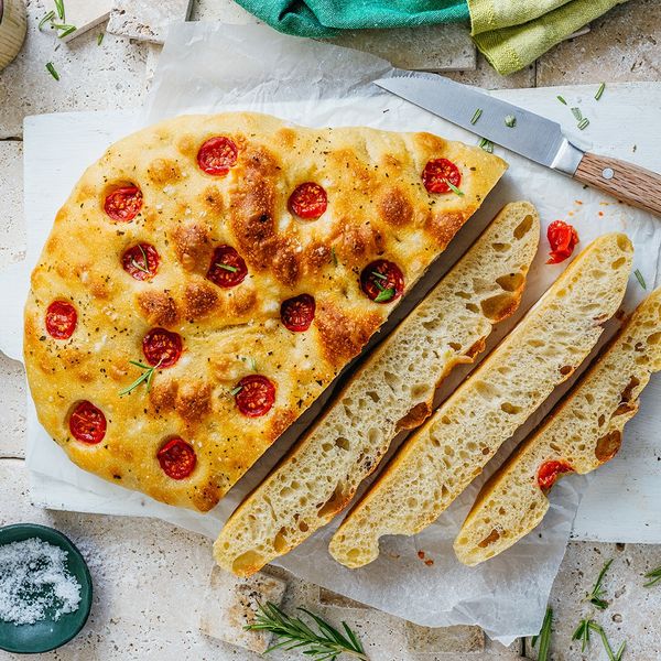 Focaccia mit Tomaten – einfach lecker