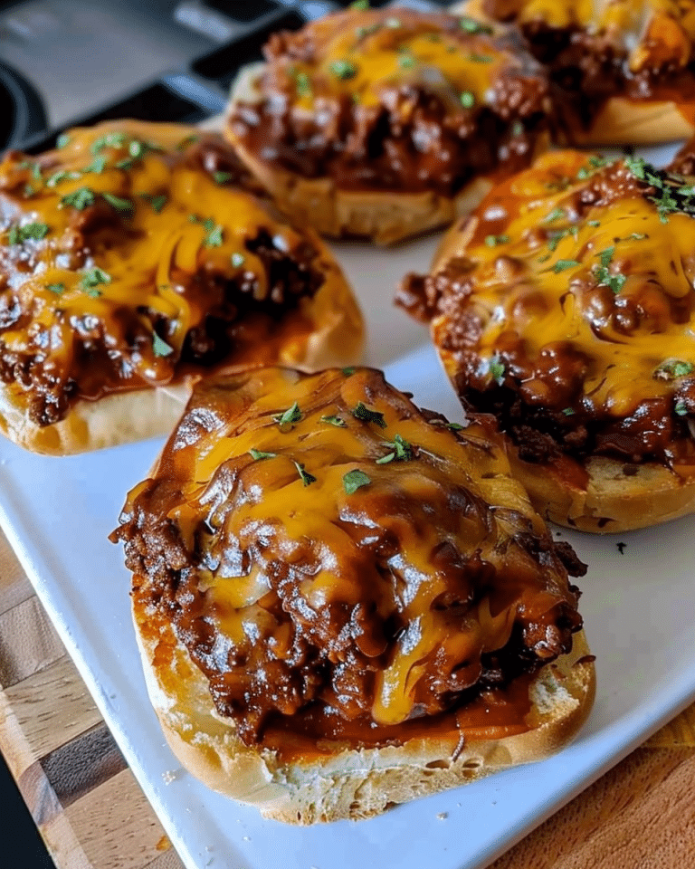 HAUSGEMACHTE SLOPPY JOES