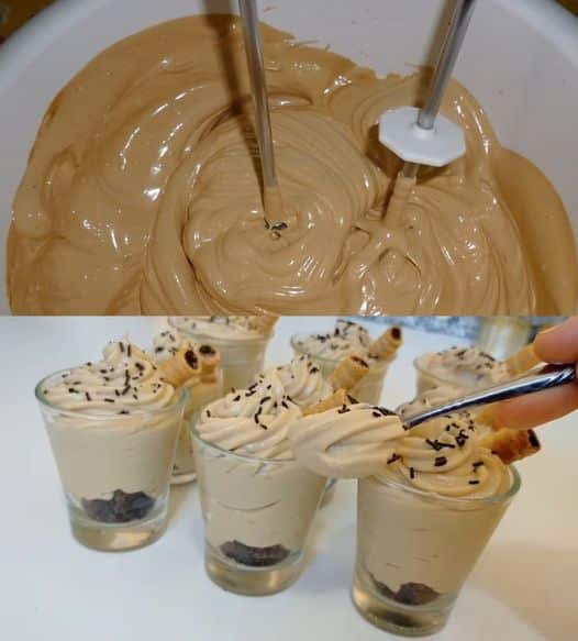 Schmeckt wie Tiramisu, Capuccino Creme in 3 Minuten gezaubert !