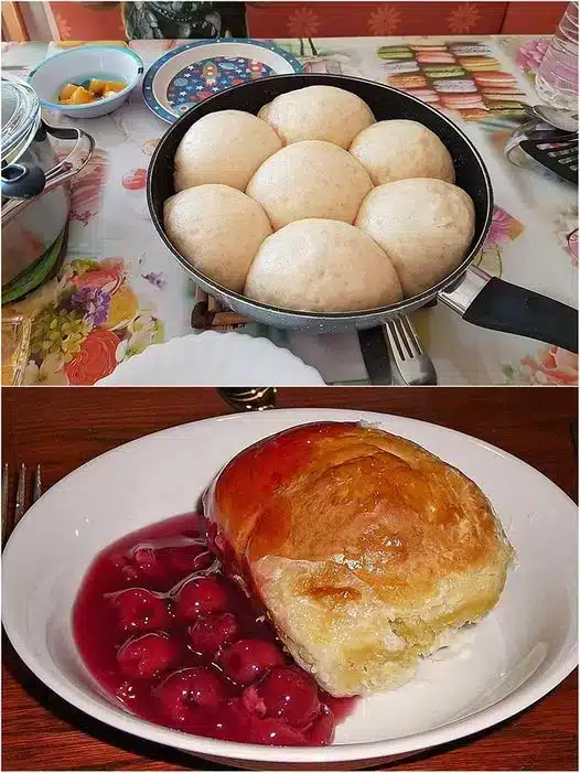 Süße Dampfnudeln