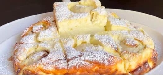 Joghurtkuchen mit Äpfeln: so köstlich dass er auf der Zunge schmilzt!