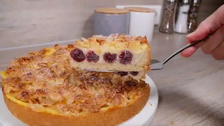 Suchtfaktor 10, unglaublich lecker! – Blitz Kirschkuchen mit Vanillepudding