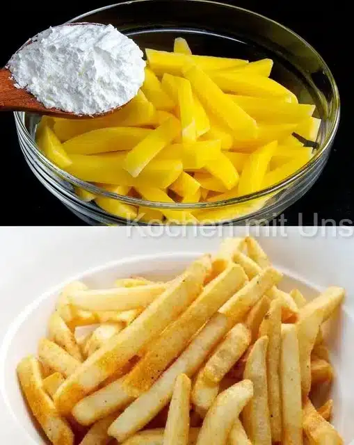 Der Trick, um köstliche knusprige Pommes frites ohne einen Tropfen Öl zuzubereiten