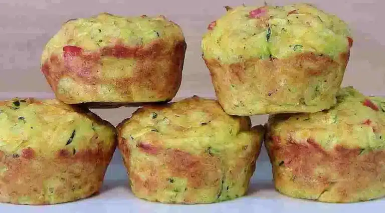 Zucchini Käse Muffins die ich immer essen konnte!