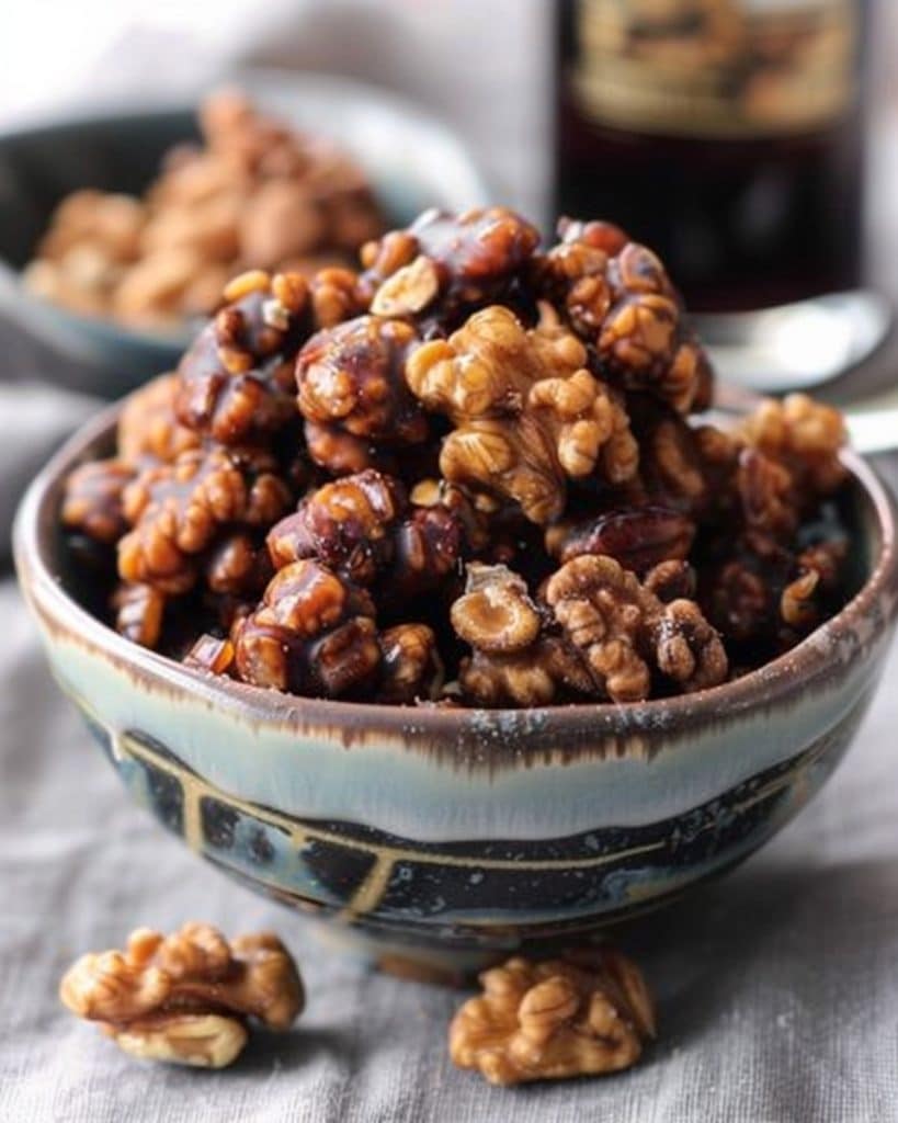 Karamellisierte Walnüsse: Passt auf, diese Walnüsse machen süchtig ...