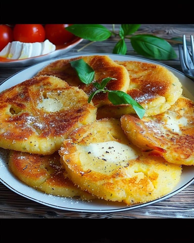 Kartoffel-Mozzarella-Pfannkuchen: Diese Pastetchen müssen Sie probieren