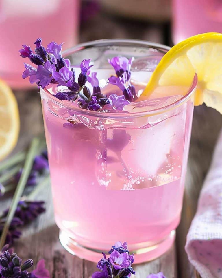 Wie man Lavendel Limonade gegen Kopfschmerzen und Angstzustände herstellt