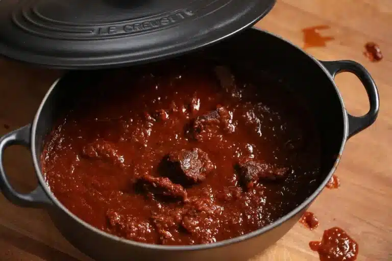 Gulasch aus dem Backofen