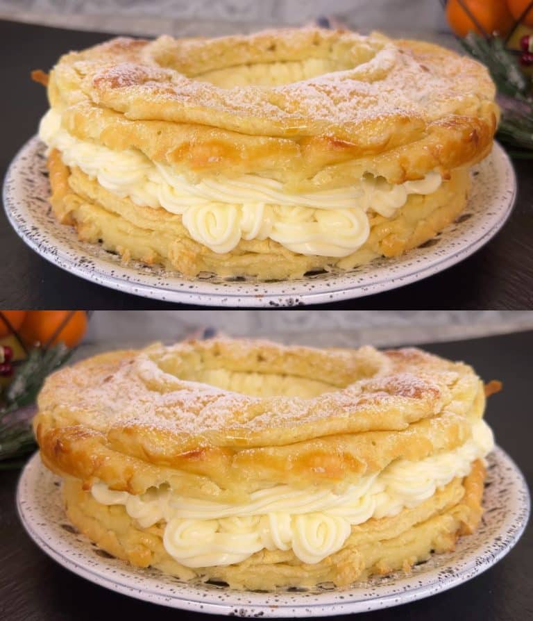 Polnischer Windbeutelkuchen, der Kuchen ist so lecker, dass ich ihn 3 mal die Woche backe!