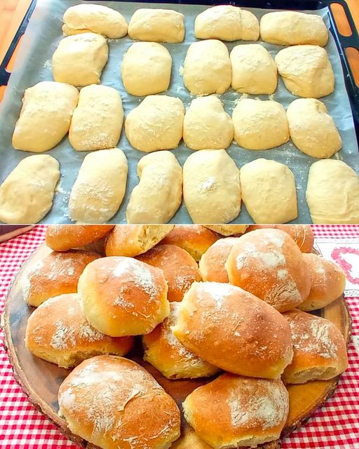 Die einfachsten Brötchen der Welt, Bäcker Brötchen mit 3 Zutaten!