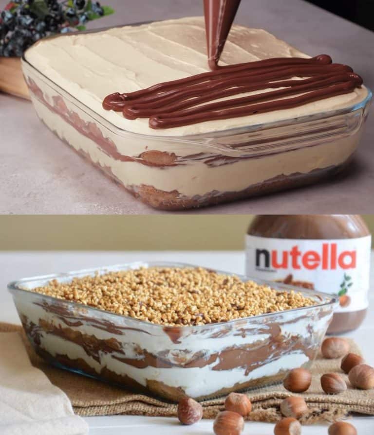 Nutella Tiramisu in 10 Minuten fertig