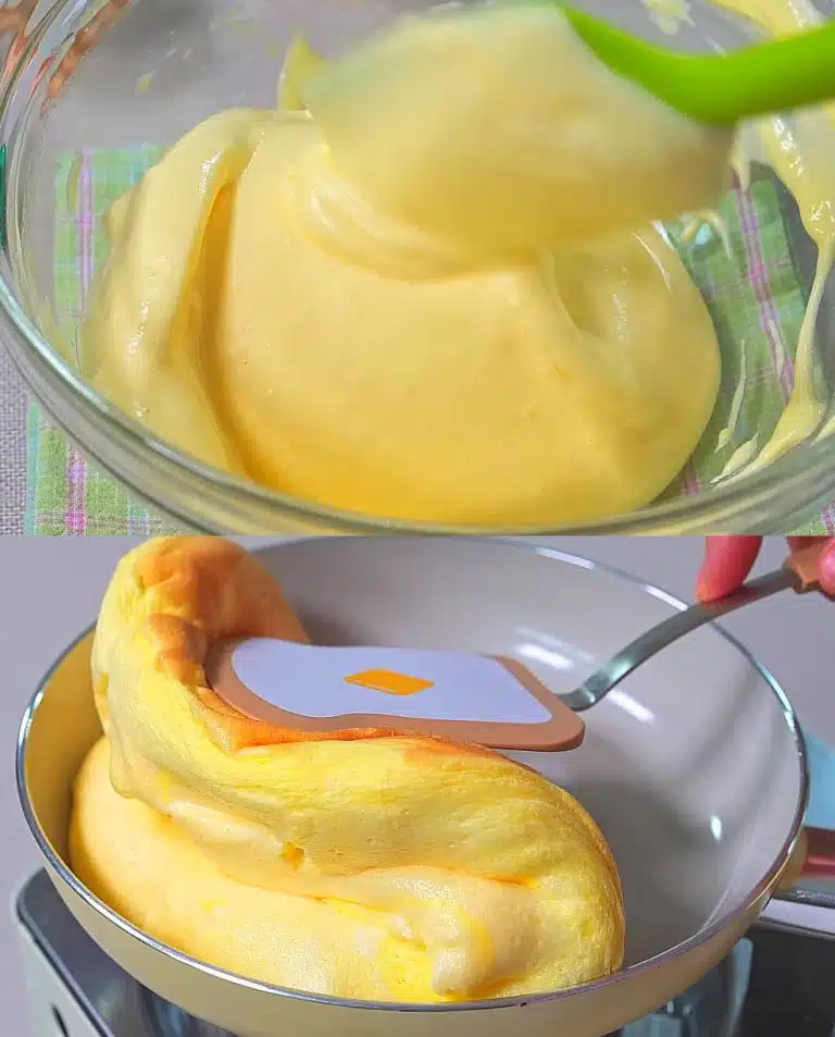 Das Rezept unbedingt merken! – Ein SUPER weicher Pfannkuchen