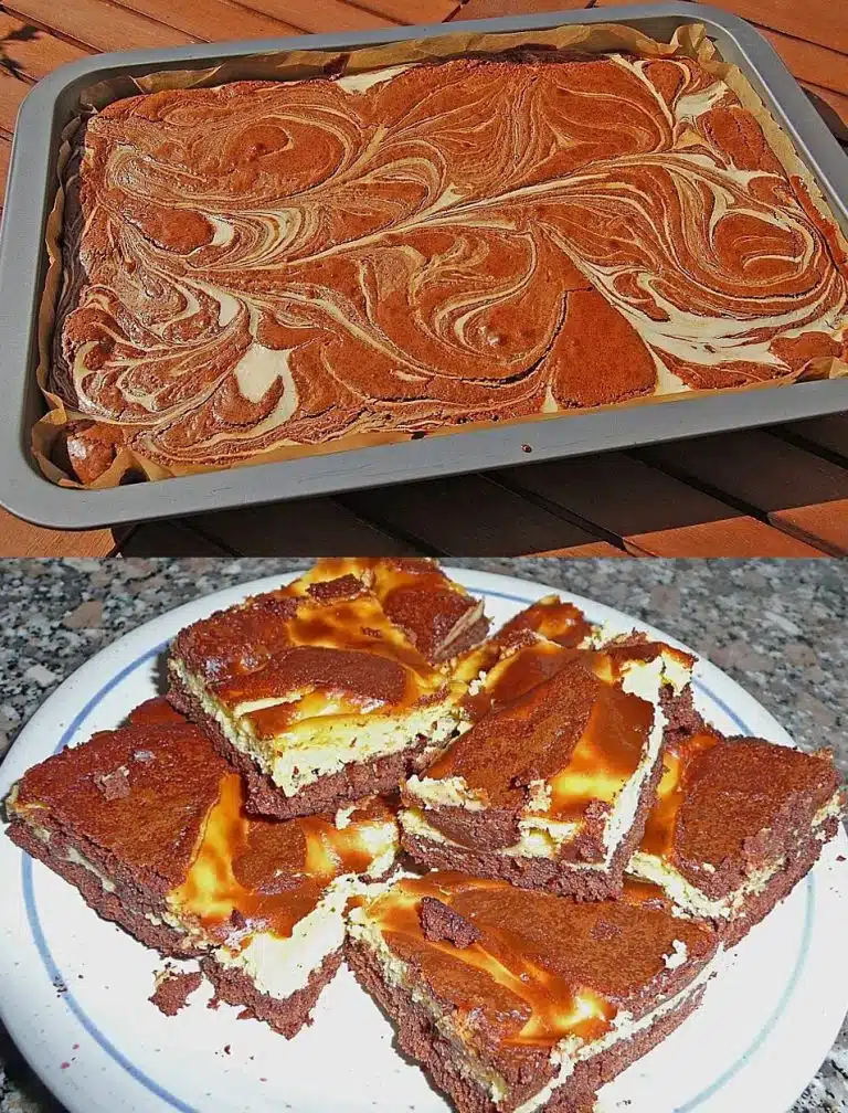 Schokoladig, süß und unwiderstehlich: Käsekuchen – Brownies
