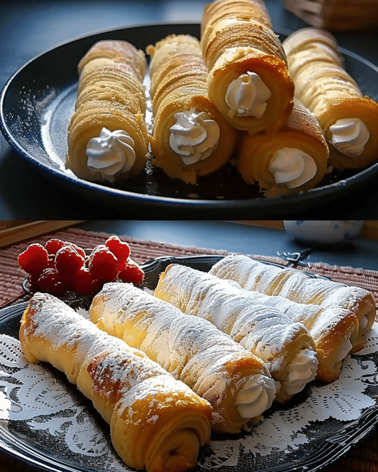 Omas Schaumrollen Mit Vanillecreme: Mhmmmm, Da Bleibt Ganz Sicher Keiner Übrig!