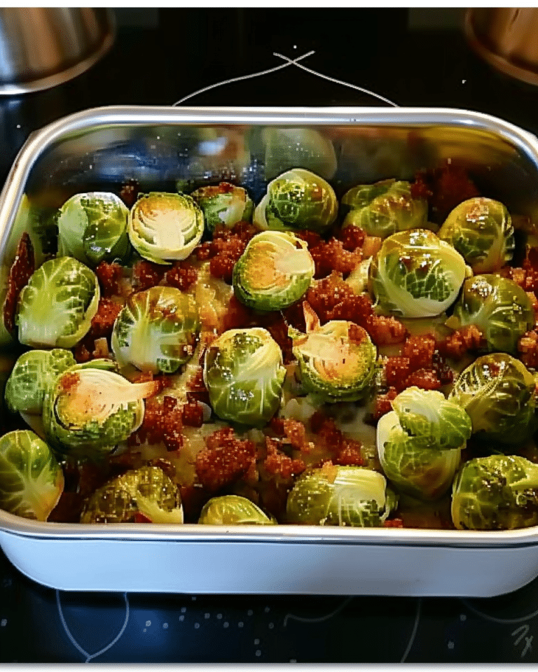 Rosenkohl Auflauf , In Nur 20 Minuten Fertig