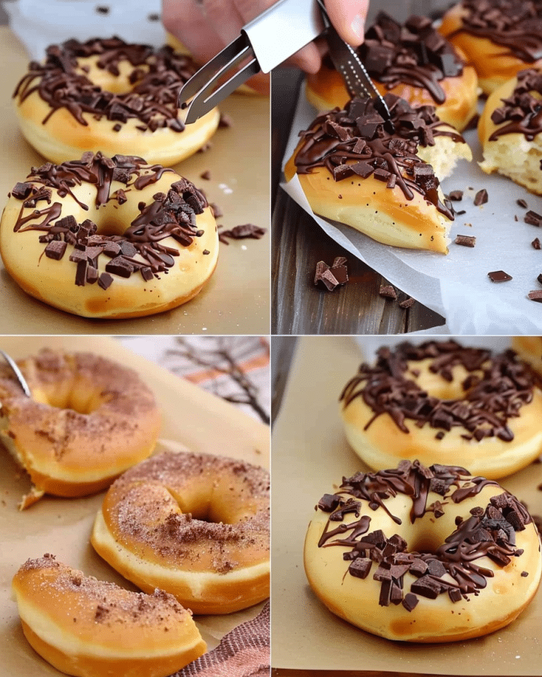 Schokoladen-Brioche-Donuts, Woah, Ich Könnte Allein 100 Essen!