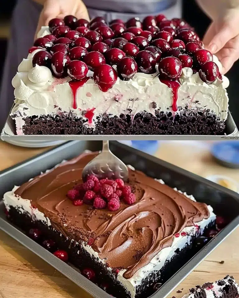 Schwarzwälder Kirschtorte Vom Blech: Schmeckt Ausgezeichnet!